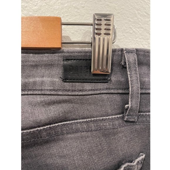 PAIGE Verdugo Ankle Black Jeans - Picture 4 of 5